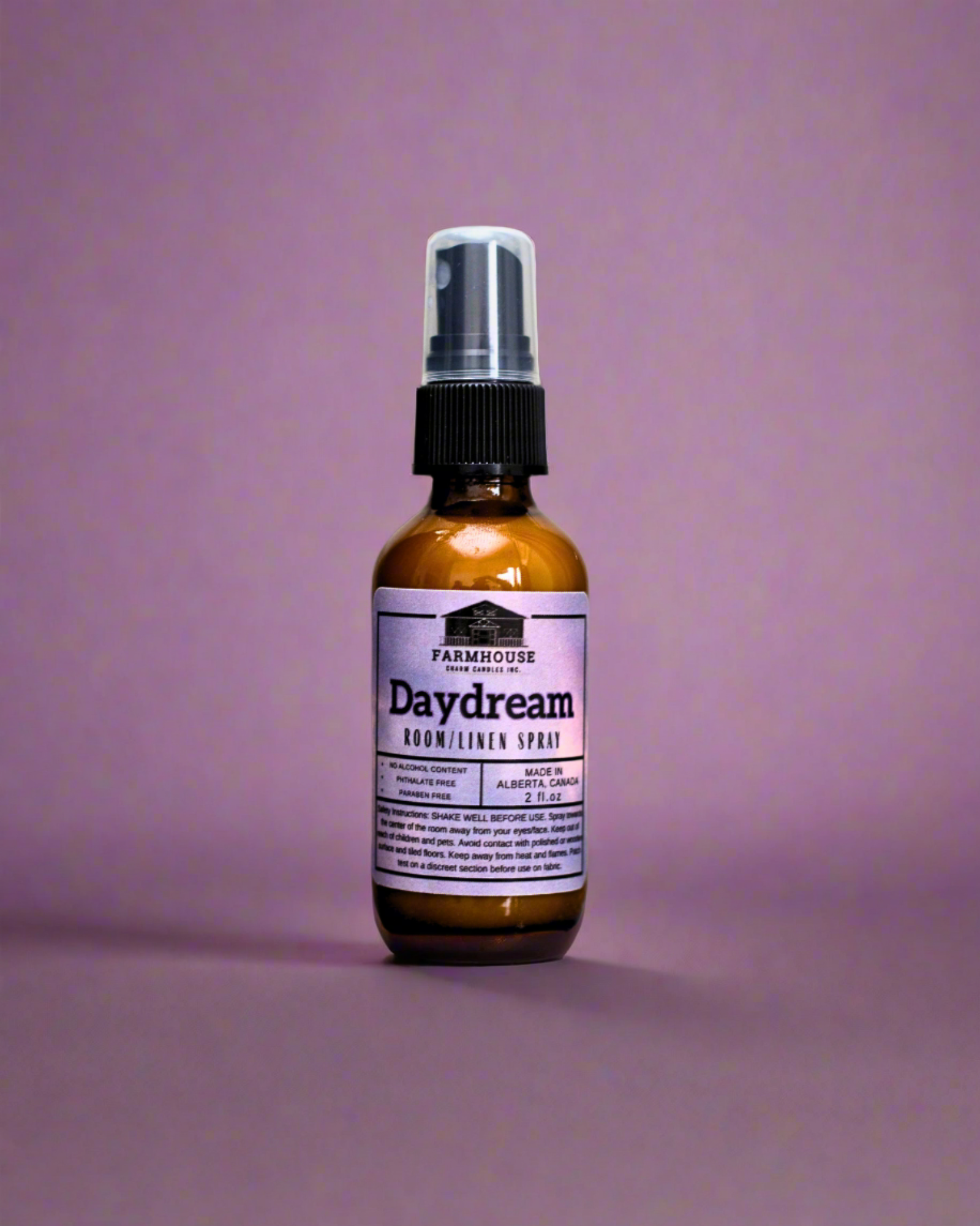 Daydream Room & Linen Spray, a captivating fusion crafted to spark inspiration and bring your dreams to life. Infused with a harmonious blend of citrusy, floral, and spicy notes, this fragrance combines the fresh florals of lilies with subtle hints of ginger and underlying citrus undertones. These nuanced yet impactful scents serve as a gateway to a realm of positivity, tranquility, and imaginative flair, empowering you to embrace and live out your daydreams. www.farmhousecharmcandles.com