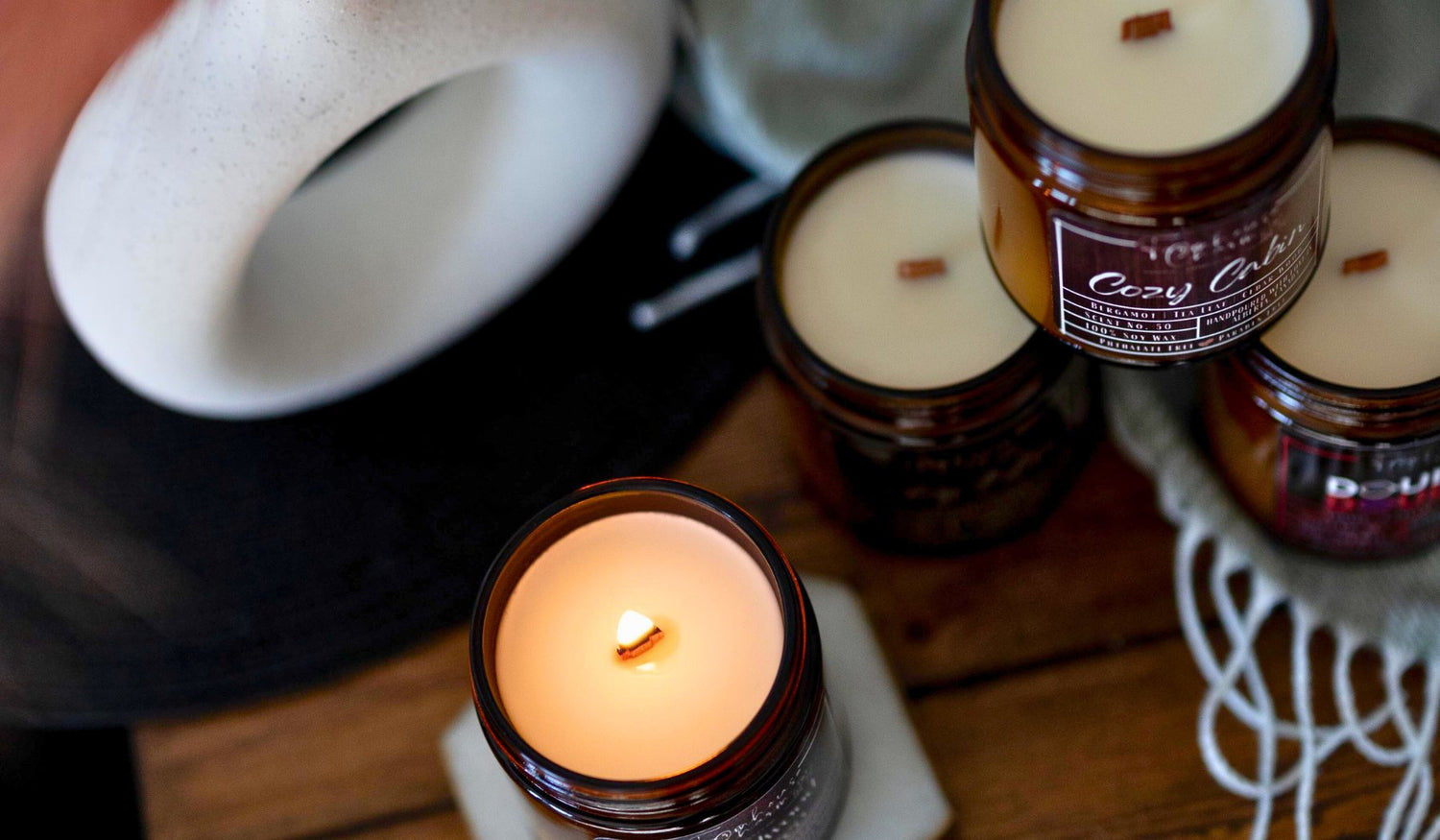 Feels Good, Smells Better – 100% soy wax, cruelty-free, phthalate-free, and packed with scents you'll love, guilt-free and full of good vibes!