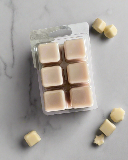 Experience the warmth and comfort of fall with our newly formulated Cozy Cabin Soy Wax Melts. Infused with rich notes of cashmere, patchouli, and sandalwood, this wax melts delivers a deep, rustic aroma that transforms any space into a cozy retreat. It’s more than just a scents – it’s an invitation to unwind and relax in the comforting embrace of farmhouse charm.