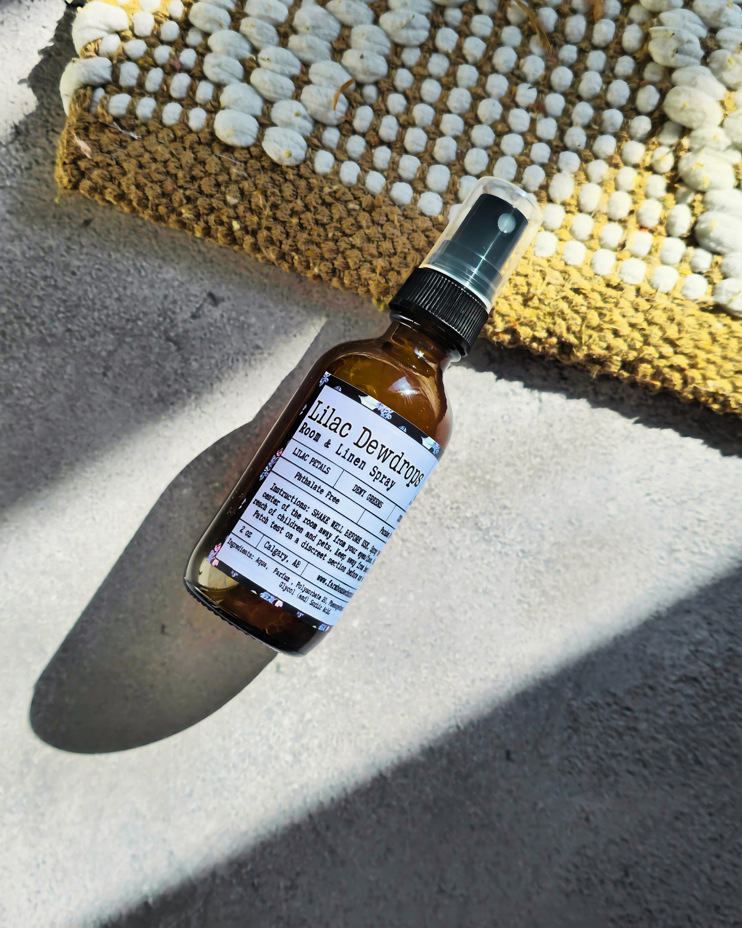 Lilac Dewdrops Room & Linen Spray |  Lilac Petals + Dewy Greens + Cedar Leaf