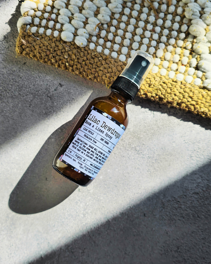 Lilac Dewdrops Room & Linen Spray |  Lilac Petals + Dewy Greens + Cedar Leaf