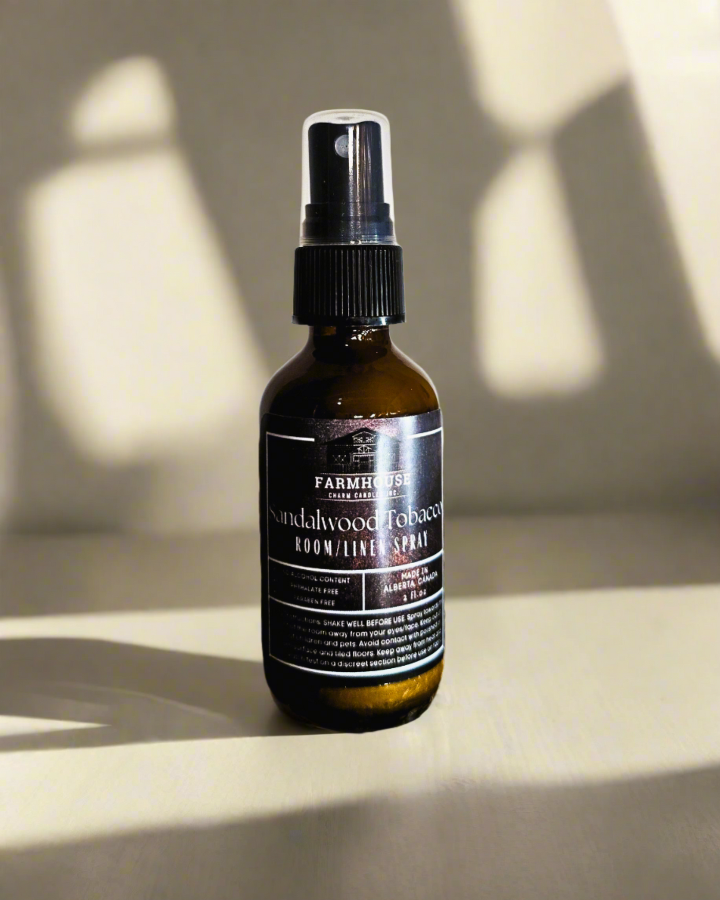 Sandalwood Tobacco Room and Linen Spray is truly a unique and captivating scent that is sure to please anyone looking for a warm and cozy aroma. The combination of tobacco leaf and cedar creates a deep, musky scent that is both luxurious and masculine. The addition of sandalwood adds a touch of sweetness to the blend, while the soft moss finish brings a subtle earthiness to the overall aroma.