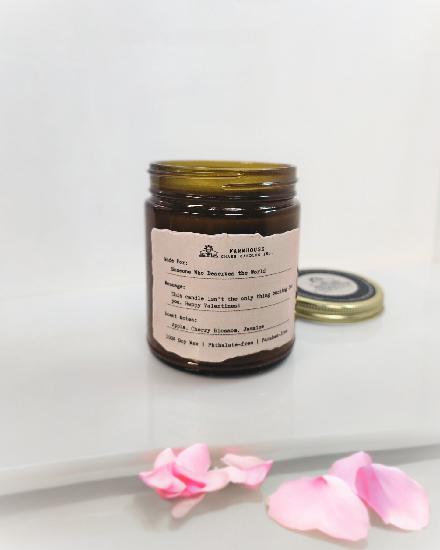 Your Scent, Your Story | Personalized Soy Wax Candle. Nothing says thoughtful like a candle made just for someone special! With our Personalized Soy Wax Candle, you can create a heartfelt, one-of-a-kind gift that tells a story—your story. Whether it’s a birthday, Valentine’s Day, Mother’s Day, Father’s Day, a teacher’s appreciation, or just because—this candle makes every moment feel extra special. www.farmhousecharmcandles.com