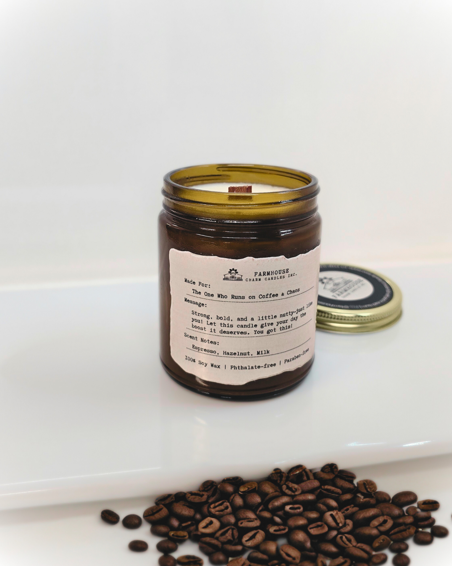 Your Scent, Your Story | Personalized Soy Wax Candle. Nothing says thoughtful like a candle made just for someone special! With our Personalized Soy Wax Candle, you can create a heartfelt, one-of-a-kind gift that tells a story—your story. Whether it’s a birthday, Valentine’s Day, Mother’s Day, Father’s Day, a teacher’s appreciation, or just because—this candle makes every moment feel extra special. www.farmhousecharmcandles.com