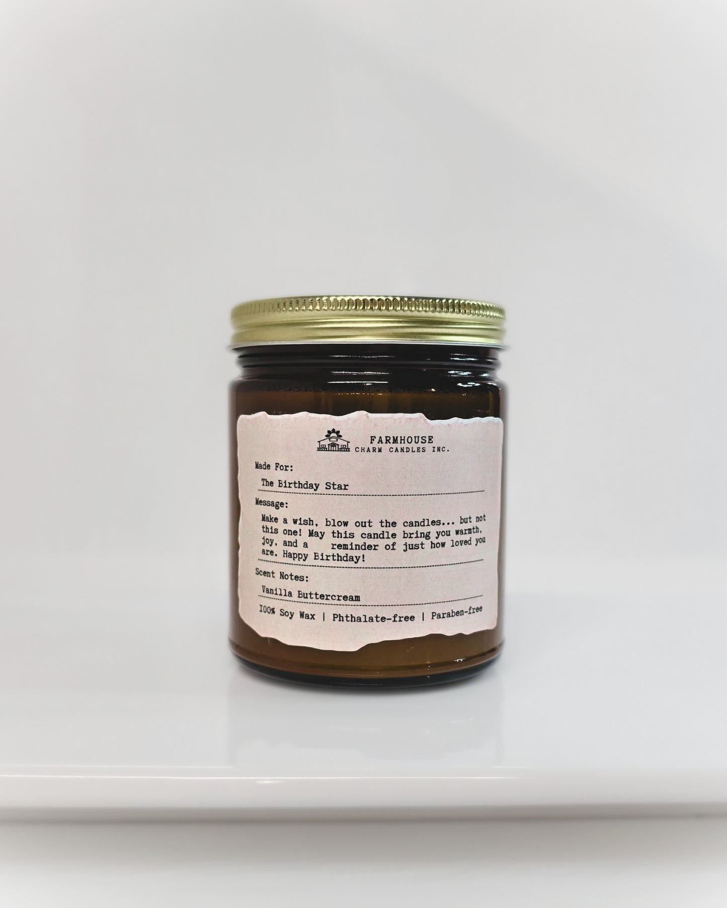Your Scent, Your Story | Personalized Soy Wax Candle. Nothing says thoughtful like a candle made just for someone special! With our Personalized Soy Wax Candle, you can create a heartfelt, one-of-a-kind gift that tells a story—your story. Whether it’s a birthday, Valentine’s Day, Mother’s Day, Father’s Day, a teacher’s appreciation, or just because—this candle makes every moment feel extra special. www.farmhousecharmcandles.com