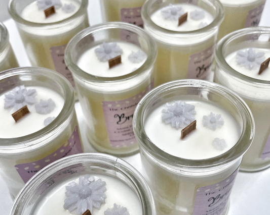 Farmhouse Charm Candles specializes in creating unique and beautiful candles for special occasions such as weddings, birthdays, anniversaries, and more. Our experienced team of candle makers can create something special that meets your exact specifications. We offer a wide variety of scents, colors, sizes, and decorations to choose from, so we are sure you will find something that perfectly suits your needs. www.farmhousecharmcandles.com